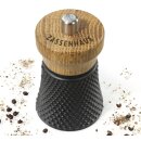 ZASSENHAUS Pfeffermühle WORKER 10 cm Gusseisen/Eiche